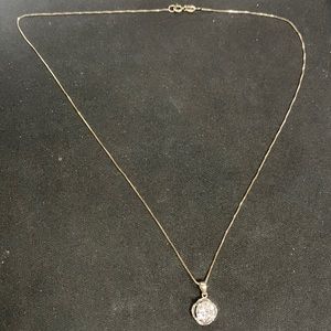Vintage 925 Sterling Silver Necklace